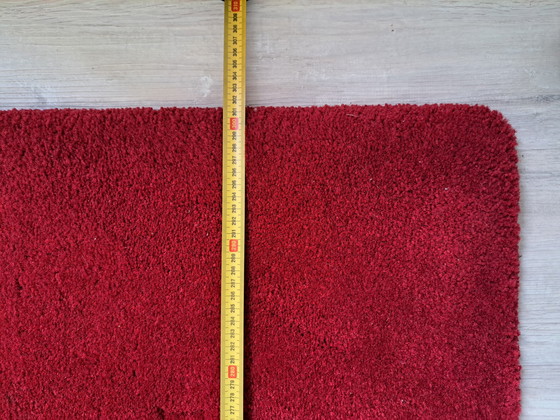 Image 1 of Thick High Pile Red Carpet