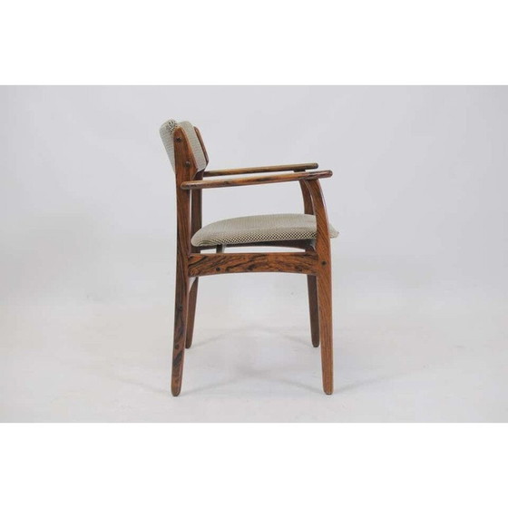 Image 1 of Set di 4 poltrone vintage Erik Buch modello 50 in palissandro - Inc. Reupholstery anni '60