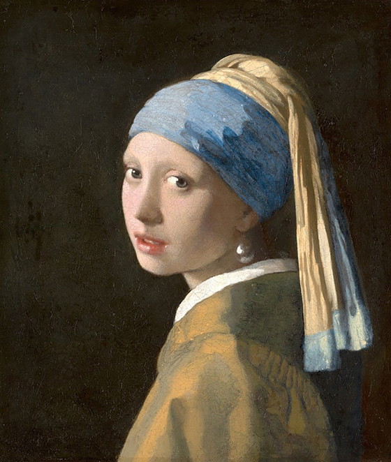 Image 1 of Johannes Vermeer--The Girl With The Pearl Earring