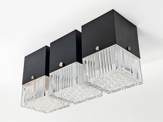 Image 1 of Ceiling Lights Cube Shape Sixties