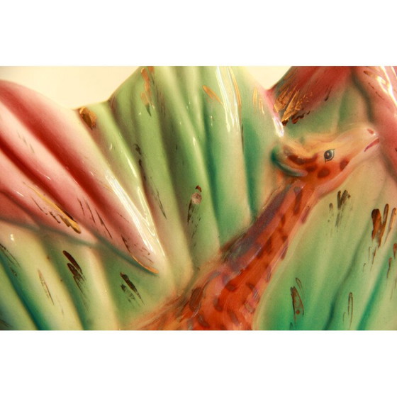 Image 1 of Pair of vintage vasetti ceramic vases, Italy 1940