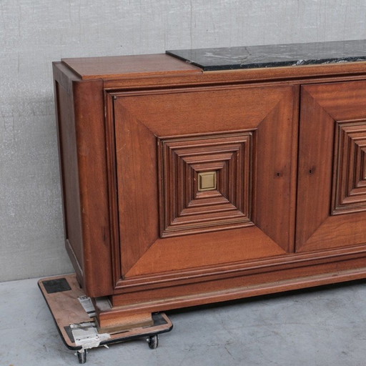 Vintage French Art Deco sideboard, 1940s