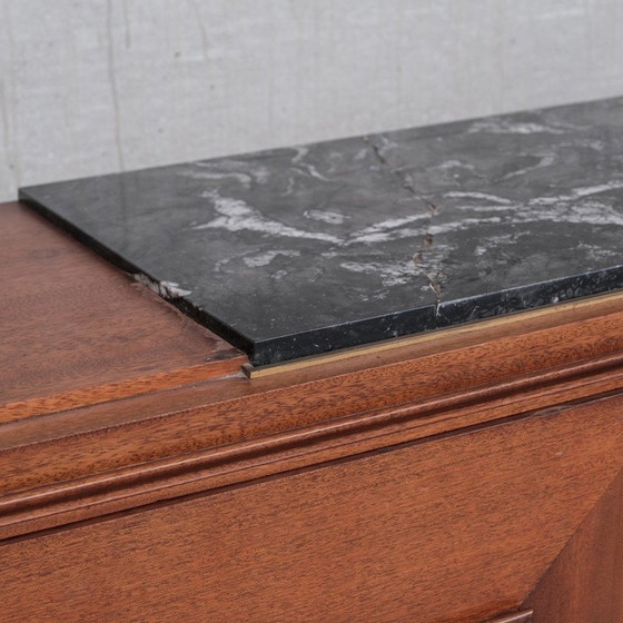 Image 1 of Vintage French Art Deco sideboard, 1940s