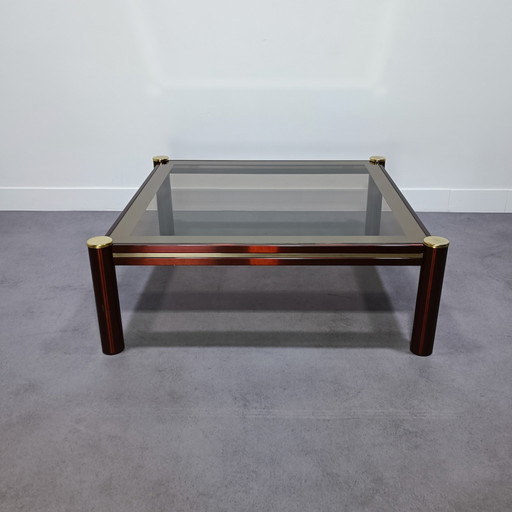 Fedam bordeaux & gold coffee table