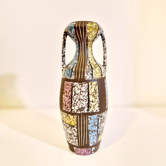 Image 1 of Bodo Mans Ceramic Vase Paris For Bay Keramik