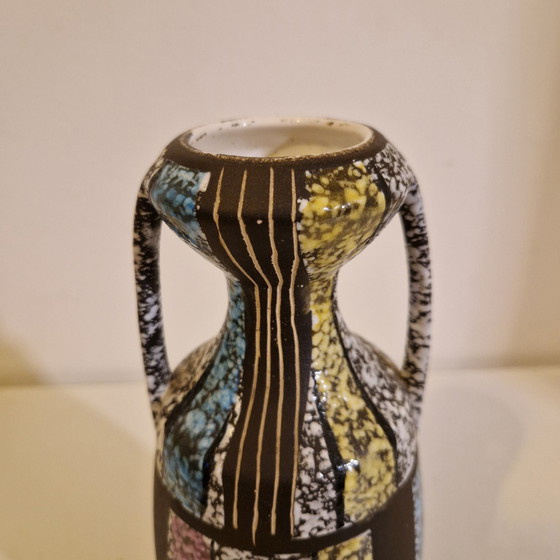 Image 1 of Bodo Mans Ceramic Vase Paris For Bay Keramik