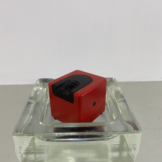 Image 1 of Chrome ashtray with table lighter