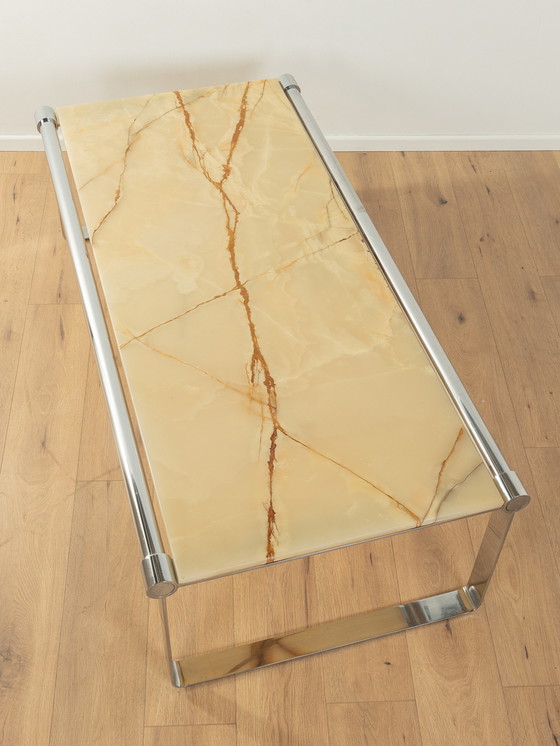 Image 1 of  1970s onyx coffee table 