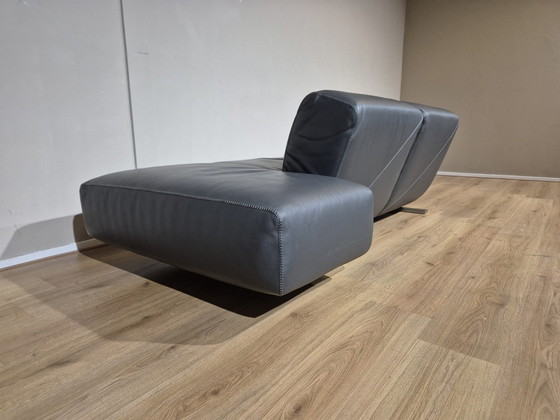 Image 1 of Leolux Rising Dunes - Chaise Longue - Anthracite - Leather