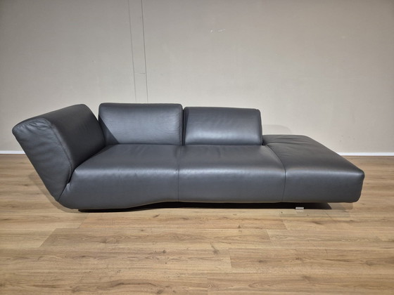 Image 1 of Leolux Rising Dunes - Chaise Longue - Anthracite - Leather