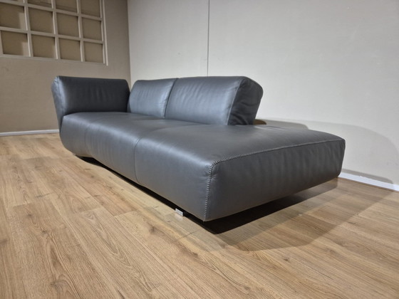 Image 1 of Leolux Rising Dunes - Chaise Longue - Anthracite - Leather