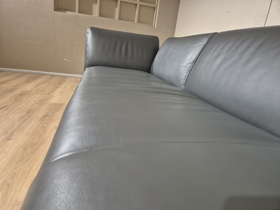 Image 1 of Leolux Rising Dunes - Chaise Longue - Anthracite - Leather