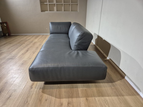 Image 1 of Leolux Rising Dunes - Chaise Longue - Anthracite - Leather