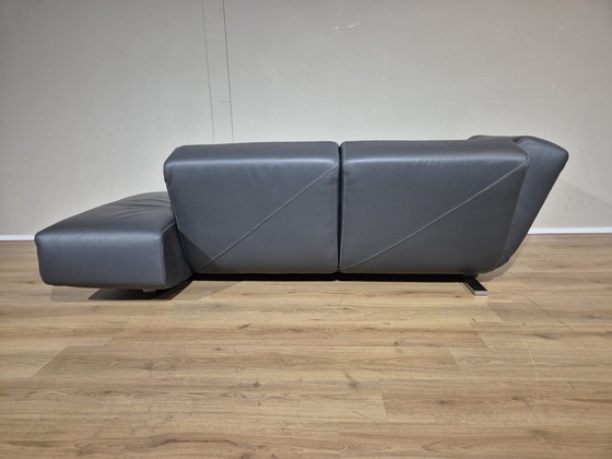 Image 1 of Leolux Rising Dunes - Chaise Longue - Anthracite - Leather