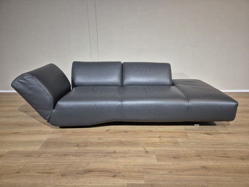 Leolux Rising Dunes - Chaise Longue - Anthracite - Leather