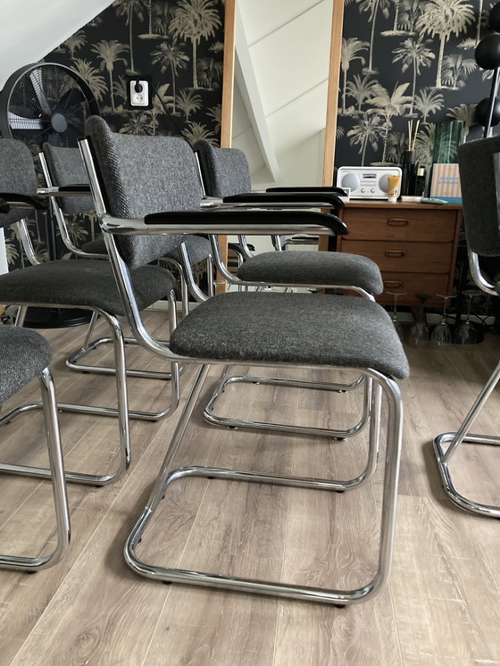 Image 1 of Gispen G207 Chairs. 7 Pieces