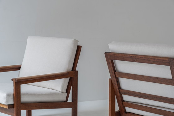 Image 1 of Set of two easy chairs designed by Illum Wikkelsø for N. Eilersen, Denmark 1959. 