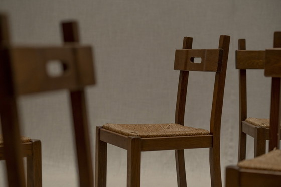 Image 1 of Brutalist Dining Chair Set