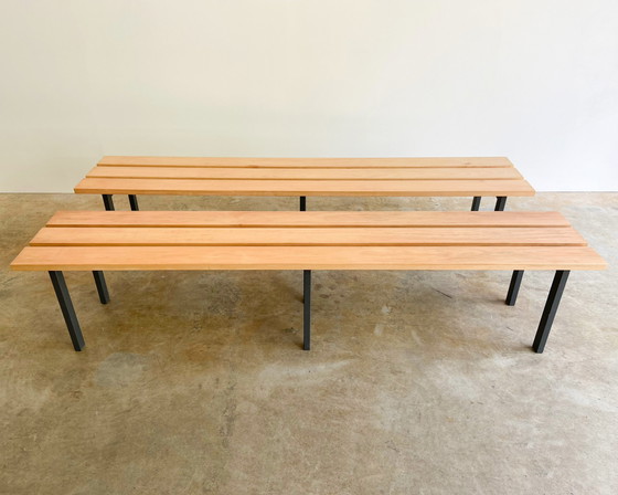 Image 1 of 2x van Esch Tertio bench by Gerard Kerklaan