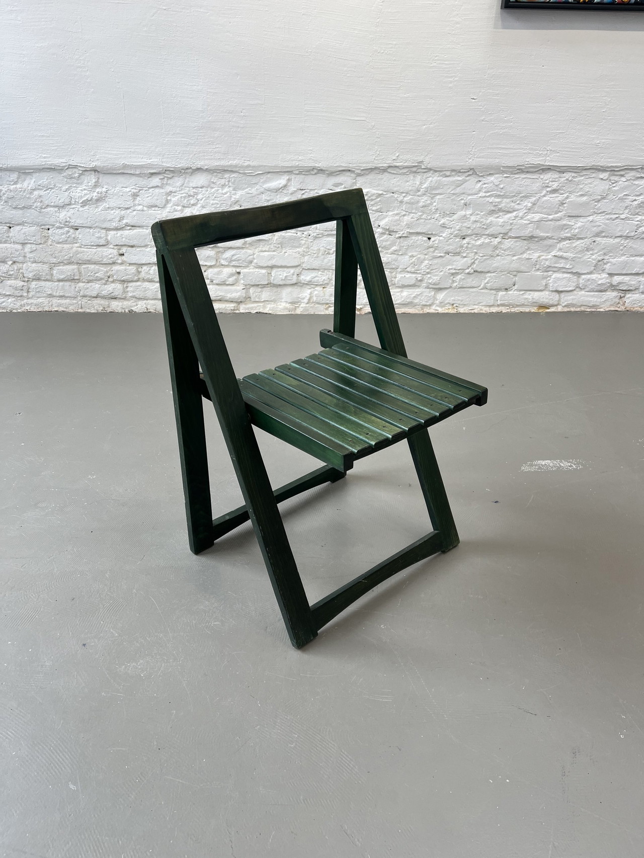 Aldo Jacober Trieste for Alberto Bazzani folding chair Aldo Jacober Trieste for Alberto Bazzani folding chair
