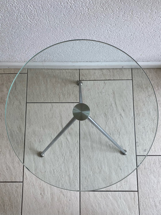 Image 1 of Design glass side table