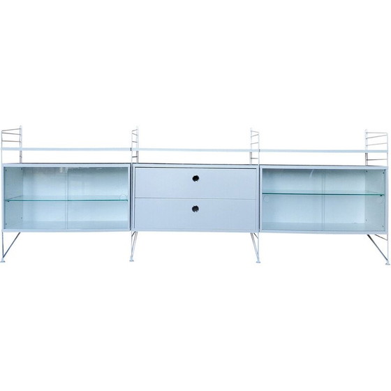 Image 1 of Vintage white String shelf by Nisse Strinning, 1950