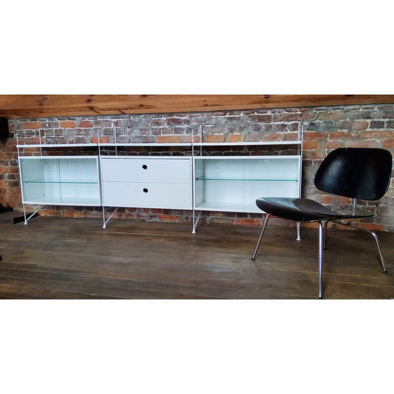 Image 1 of Vintage white String shelf by Nisse Strinning, 1950