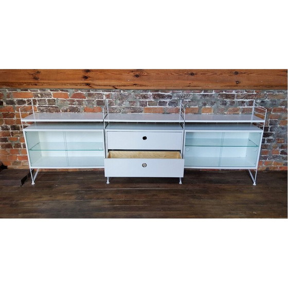 Image 1 of Vintage white String shelf by Nisse Strinning, 1950