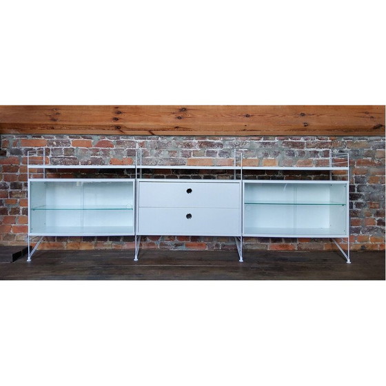 Image 1 of Vintage white String shelf by Nisse Strinning, 1950