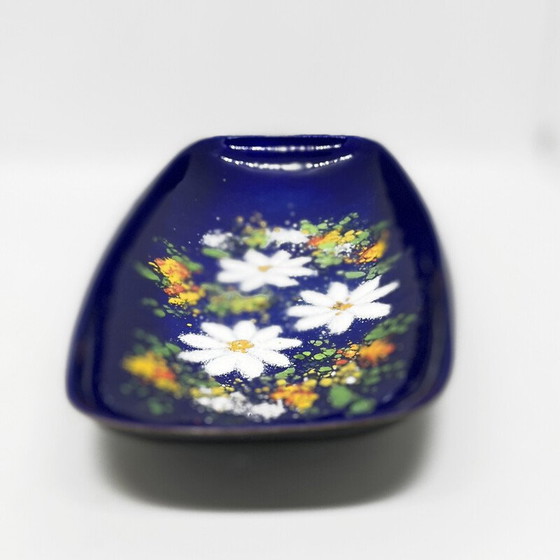 Image 1 of Vintage enameled platter, Germany 1960s