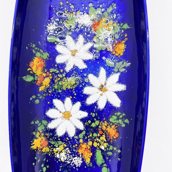 Image 1 of Vintage enameled platter, Germany 1960s