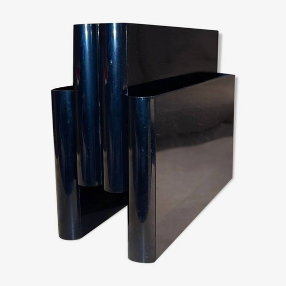 Image 1 of Porte-Revue Noir « Kartell » De Giotto Stoppino, Italie 1970