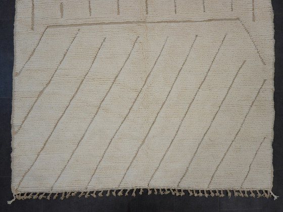 Image 1 of Berber rug - 290 cm x 200 cm - white wool