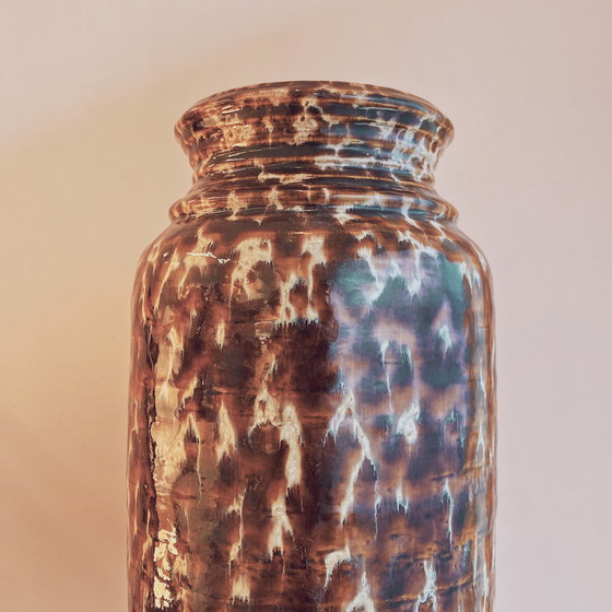 Image 1 of West German 'Tiger' Vase