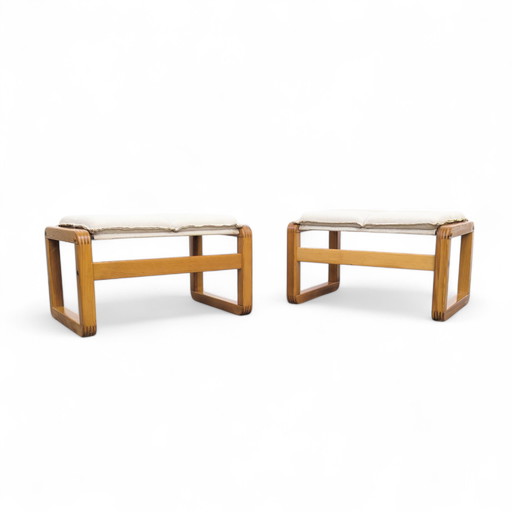 Vintage Dala Footstools By Knut And Marianne Hagberg For Ikea, 1980S