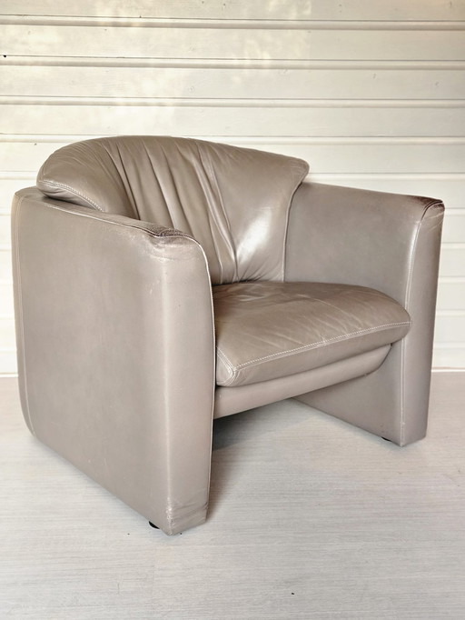 Fauteuil en cuir Leolux