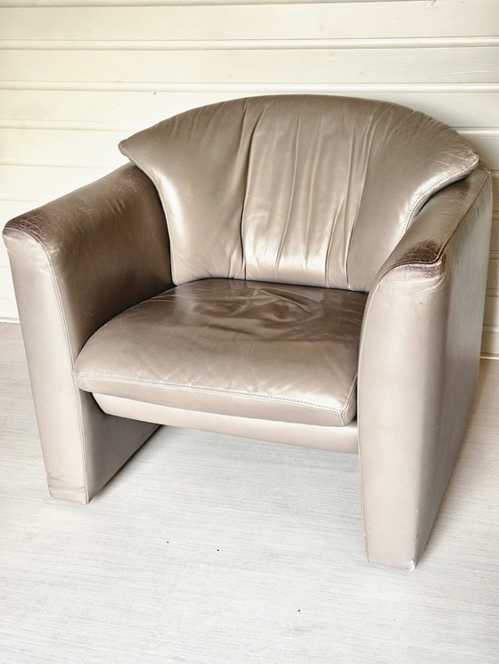 Image 1 of Fauteuil en cuir Leolux