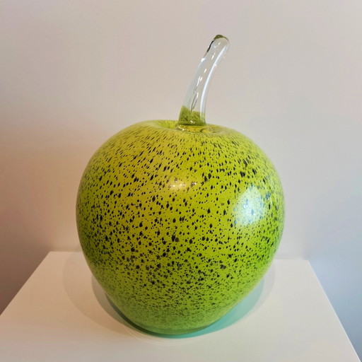 Verre vert pomme