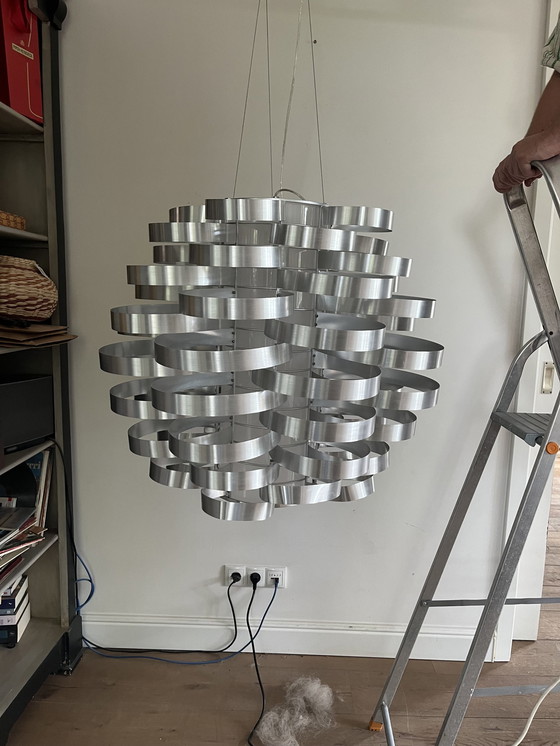 Image 1 of 2x Large Modern Pendant Lamp