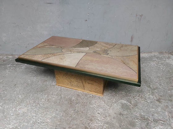 Image 1 of Fedam gilded 24 carat coffee table