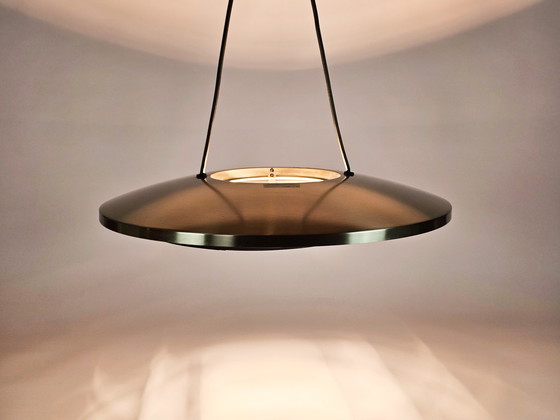 Image 1 of Lumina - model Maxi Elle - design Tomasso Cimini - Ufo pendant lamp - 80's