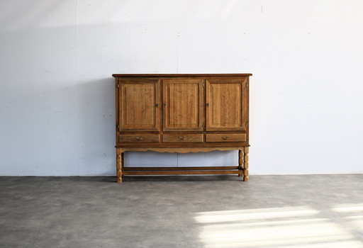 Brutalist Danish Highboard