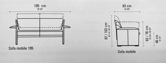 Image 1 of 2x Jori Sofas Model Indy