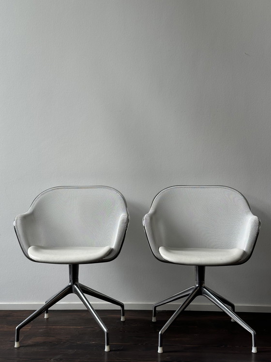 Image 1 of 2X B&B Italia Iuta Swivel Chair Citterio