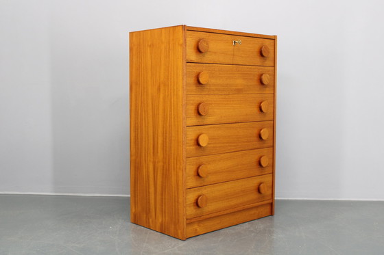 Image 1 of 1970S Danish Teak Chest Of Drawers