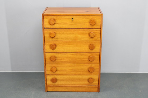 Image 1 of 1970S Danish Teak Chest Of Drawers