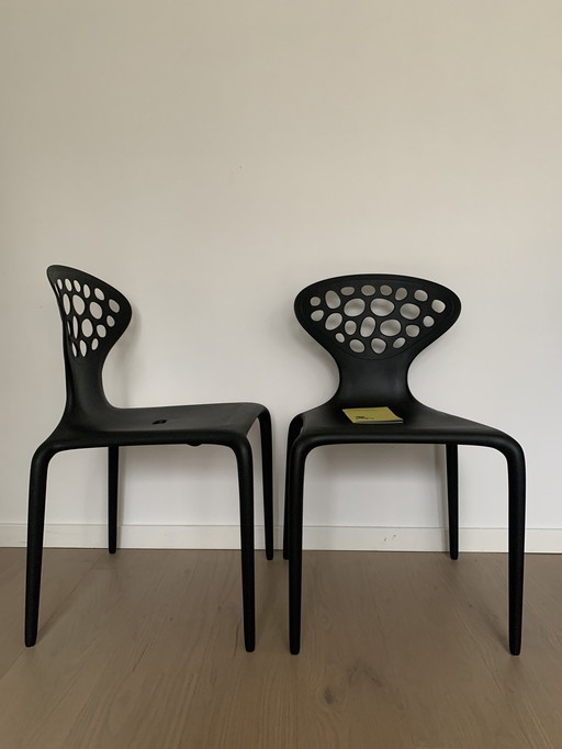 2X Moroso Ross Lovegrove Supernatural Chair Black New