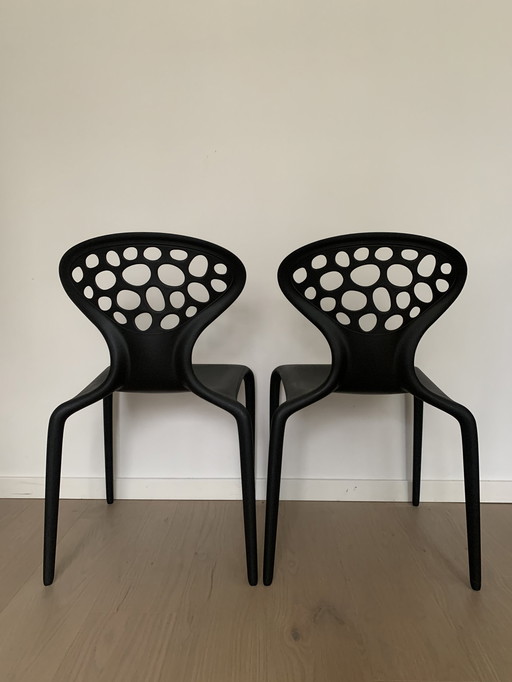 2X Moroso Ross Lovegrove Supernatural Chair Black New