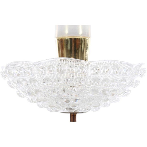 Image 1 of Vintage crystal ceiling lamp by Carl Fagerlund for Orrefors, 1960