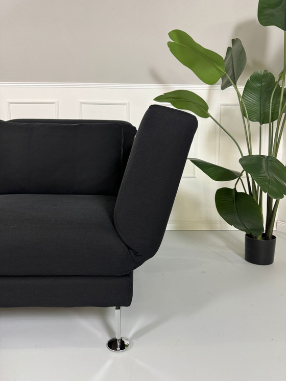 Image 1 of Brühl Moule designer sofa fabric couch relax function